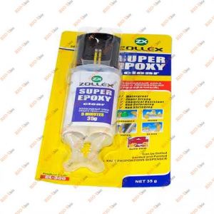 Клей для пластика 35 гр шприц Zollex - CL-300