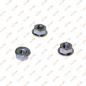 Гайка М 8 с зубчатым буртиком 8,0 цб (в упак. 20 шт) Metalvis - М8