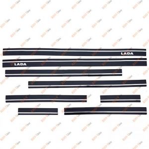 Молдинг двери 2101 1 полоса Турция - SAHLER-2101(1)