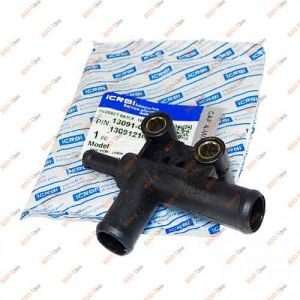 Тройник системы охлаждения Ланос, Авео CRB - 13091-G3011