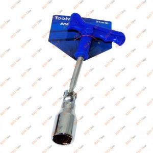 Ключ свечной c карданом 21 TOOLWIZ - TZ-21