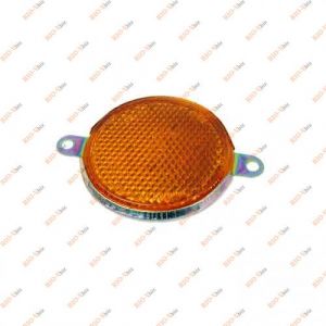 Катафот прицепа круглый желтый (крепление ухо) АЕА - ФП310Ж