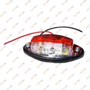 Габарит прицепа бело-красный Польша - FT-010-RED/W