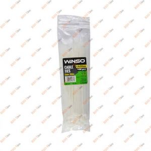 Хомут пластик 4,8*250 (в упак. 100 шт) белый WINSO - 148250