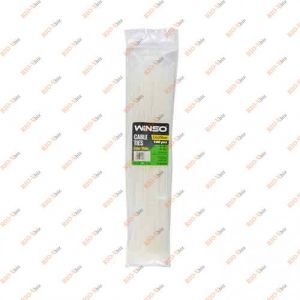 Хомут пластик 3,6*370 (в упак. 100 шт) белый WINSO - 136370