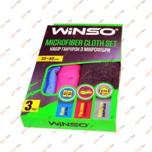 Салфетка микрофибра (в упак. 3 пред.) Winso - 150220