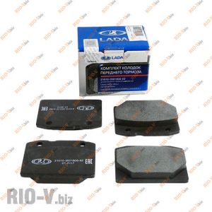 Колодка передня торм 2101 ВАЗ - 21010-3501090-02