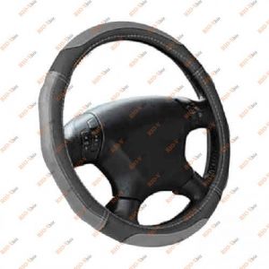 Обшивка на кермо "M" Elegant чорна (сірі вставки) 105 420 - 105420