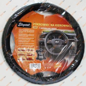 Обшивка на кермо шкіра "M" Elegant чорна 105 656 - 105656