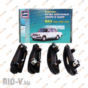 Ручка двері 2105 євро (к-т 4 шт) ТюнАвто - 2107-6105151