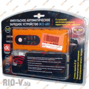 Зарядний пристрій 3.8Amp 6 / 12V мікропроцесор - DK23-6001