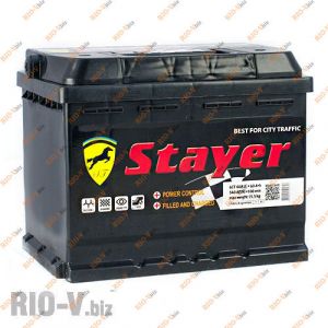 Акумулятор 60А + правий 540А Stayer - Stayer-6СТ-60А0