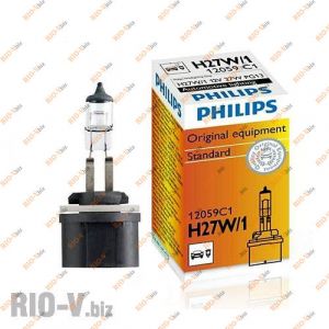 Лампа H27 12V 27W / 1 Philips - 12059C1