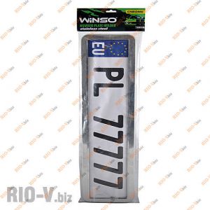 Авторамки нержавейка хромована Winso 142000 - 142000