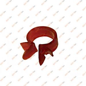 Кліпса №22 (в упак. 100 шт) червона (кріплення, пістон) - №22-к