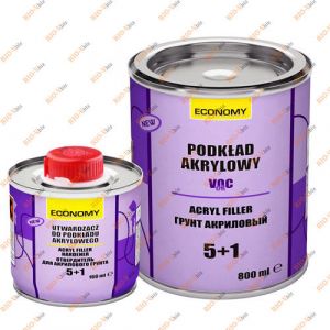 NOVOL ECONOMY Автогрунтом 5 + 1 + відп. (Чорний) - Novol-HS-black