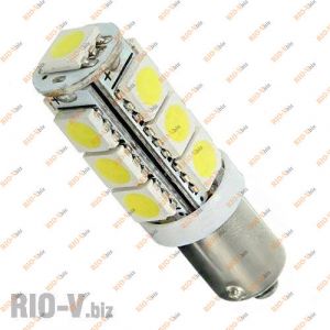 Лампа габариту 12v 13 діодів - T4w-BA9s-13-SMD