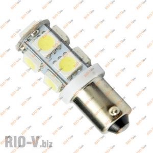 Лампа Шитко приладів 2101 9 діодів біла - T4w-12V-9SMD-White