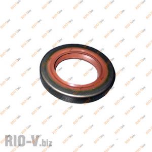 Сальник півосі 2110 лівий (червоний) БРТ - 2110-2301035Р