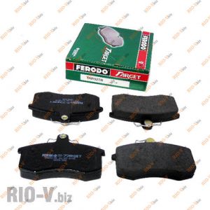 Колодка передня торм 2108 Ferodo зелені - TAR527