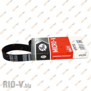 Ремінь генератора 21082 6РК-700 Gates - 6PK700
