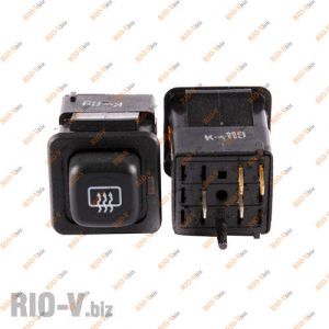 Кнопка обігріву заднього скла 2108 Авар - 376.3710-04.04М