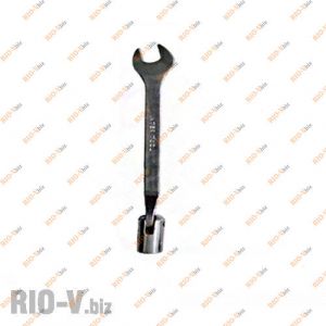 Ключ рожково-накидний шарнірний 11 мм Intertool - XT-1411