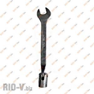 Ключ рожково-накидний шарнірний 18 мм Intertool - XT-1418