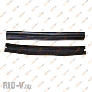 Ущільнювач скла опускний. ВАЗ 2109 задн. вертикальний - 2109-6203294Р