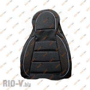 Чохли Пілот Cayman ВАЗ 2111-2112 чорно-сірі - Cayman-vaz-2111-2112