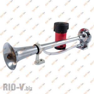 Сигнал повітряний 1 труба Elegant 12V 450 мм. 100 790 (метал) - 100790