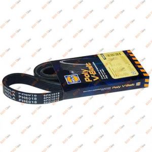 Ремінь генератора 1118 6РК-1018 ГУР + конд. Hola - PH6018