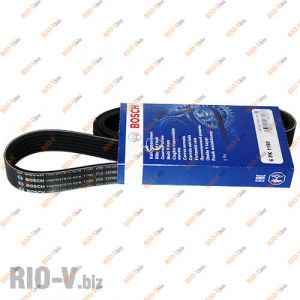 Ремінь генератора УАЗ 409 дв з ГУР 6РК-1190 Bosch - 1987947818