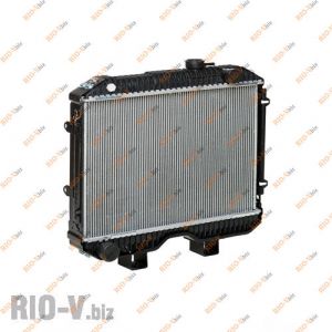 Радіатор охолодження УАЗ 469, 3741 алюм Лузар Sport - LRc0347b