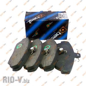 Колодка передня торм Газель Best - ВЕ443