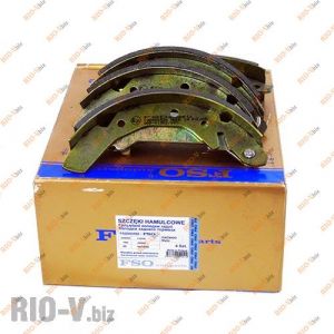 Колодка задня торм Матіз, Tico FSO - FSO-00056696268686