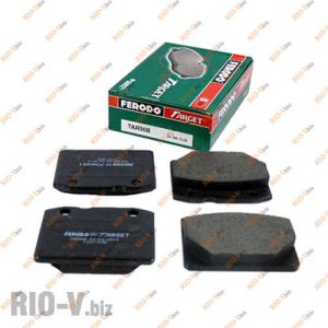 Колодка передня торм 2101 Ferodo зелені - TAR96