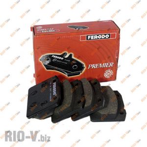 Колодка передня торм 2101 Ferodo червоні - FDB96