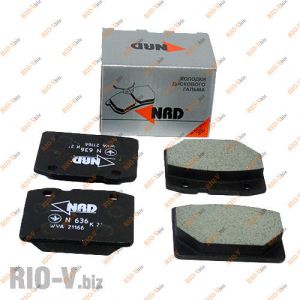 Колодка передня торм 2101 NRD - N636