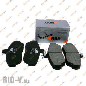 Колодка передня торм Газель NRD - N423