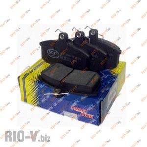 Колодка передня гальмівна (компл. 4 шт) Газель, 3110, 31105 SCT - SP187