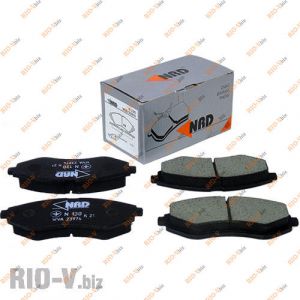 Колодка передня торм Авео Т200-250 NRD - N130