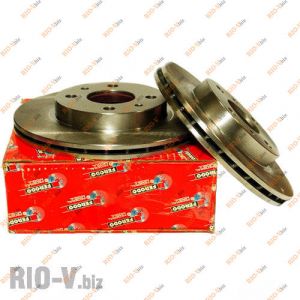 Диск переднього гальма 2110 13 "(к-т 2 шт) Ferodo - DDF1142