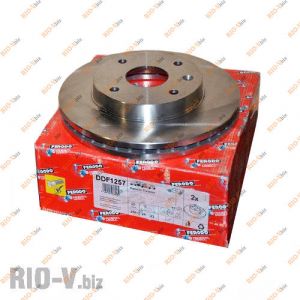 Диск переднього гальма Нубіра 2, Лачетті к-т Ferodo - DDF1257
