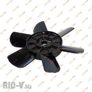 Крильчатка вентилятора 2101 6 лопаті чорний Харків - 2121-1308009