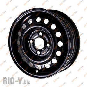 Диск колісний Кременчук К241 (Chery) чорний W5 R13 PCD4x114.3 ET45 DIA69.3 - 21816-W37
