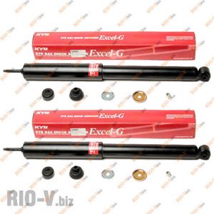 Амортизатор Ланос задній Kayaba газомасляної - 343047