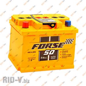 Акумулятор 50А + лівий 480А Forse (Westa) - Forse-50А1