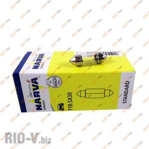 Лампа салону 28 мм C10W 12V Narva - 17315