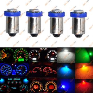 Лампа щитка приладів 2101 діодний синя - BA9s-T4w-12V-1SMD-Blue